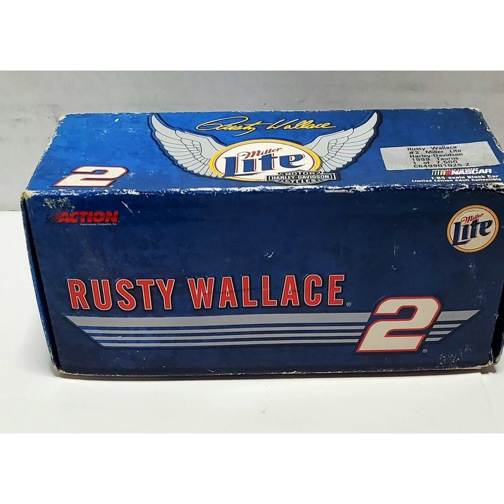 Rusty Wallace 1999 Harley-Davidson Ford Taurus NASCAR 1:64 Action Diecast